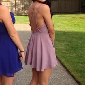 Urban outfitters Criss Cross Back Mini Dress